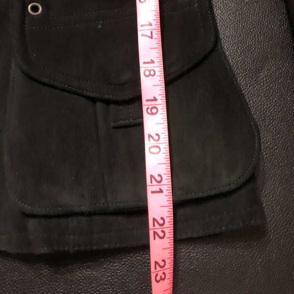 Black suede "Purple label" Ralph Lauren jacket - Picture 5 of 5